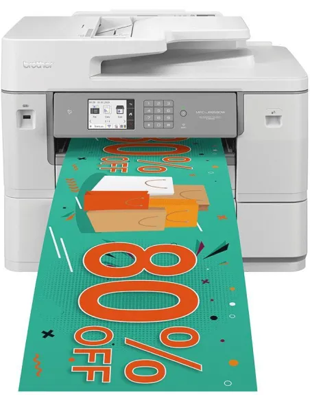 Brother MFC-J6959DW Multifunción Color WiFi Blanca