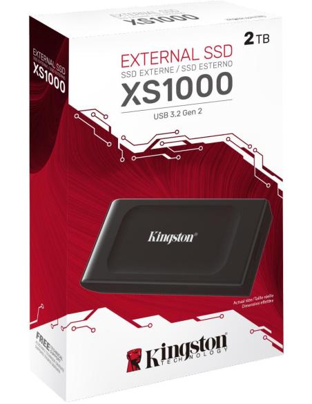 Kingston XS1000 2TB SSD Externo USB-C 3.2