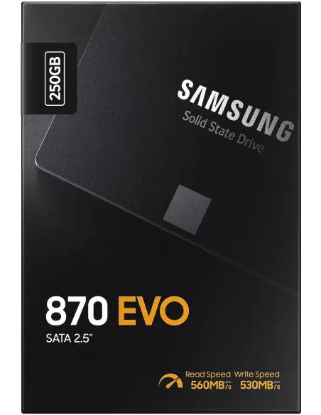 Samsung 870 Evo SSD 2.5" 250GB SATA3