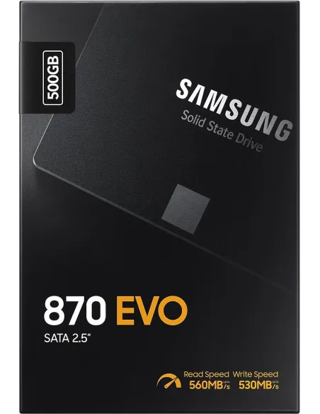 Samsung 870 Evo SSD 2.5" 500GB SATA3