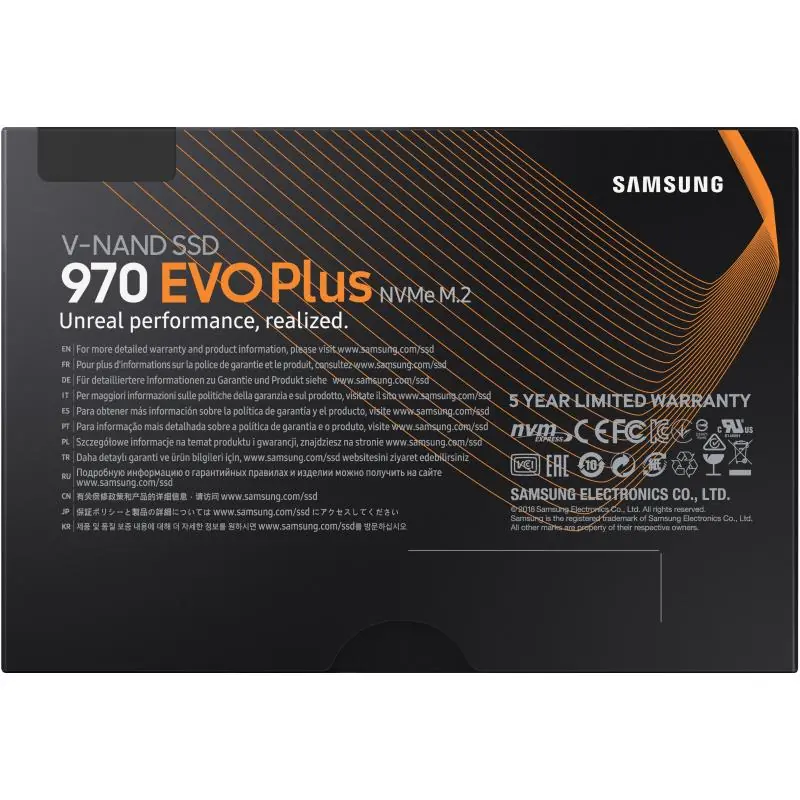 Samsung 970 EVO Plus SSD M.2 1TB Gen 3