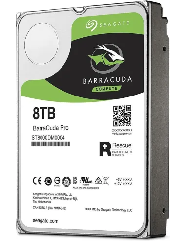 Seagate BarraCuda 8TB 3.5" SATA3