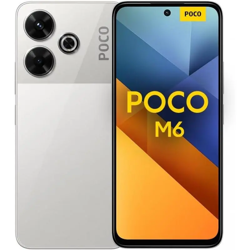 Xiaomi POCO M6 6/128GB Plata