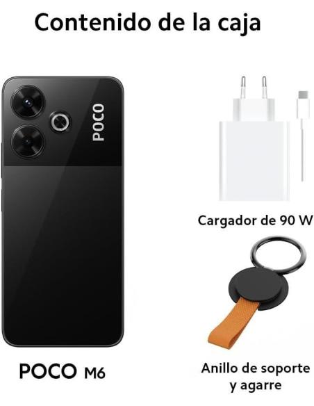 Xiaomi POCO M6 6/128GB Plata