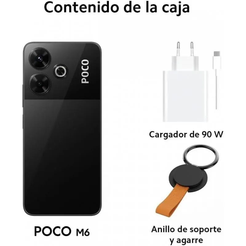 Xiaomi POCO M6 6/128GB Plata