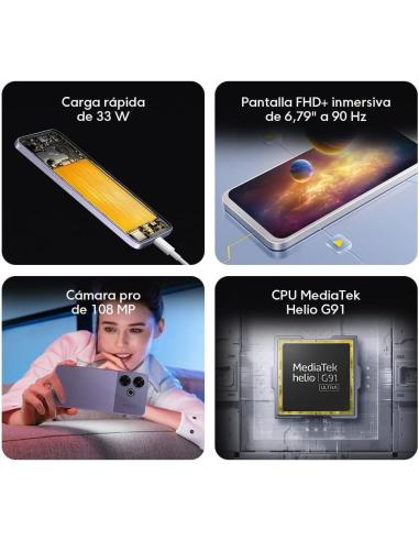 Xiaomi POCO M6 6/128GB Plata