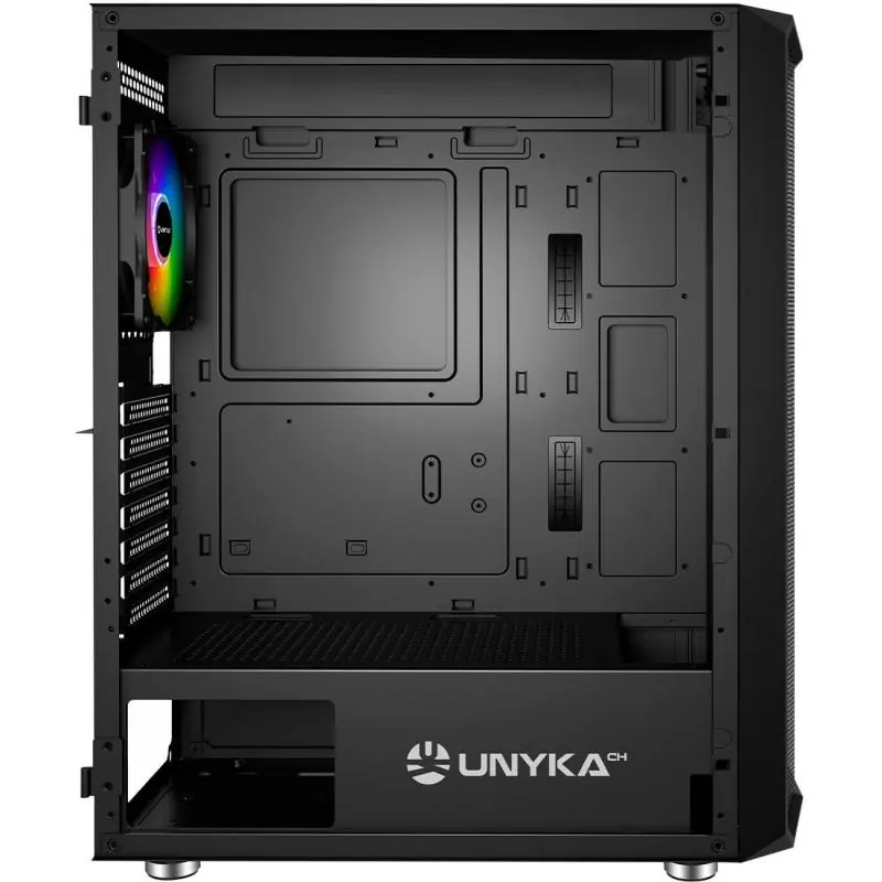 Unykach Armor 3GEN ARGB ATX Cristal Templado USB-C 3.1 Negra