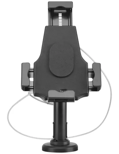 Aisens MS1P02-111 Soporte Profesional Antirobo de Sobremesa/Pared Ajustable para Tablet Negro