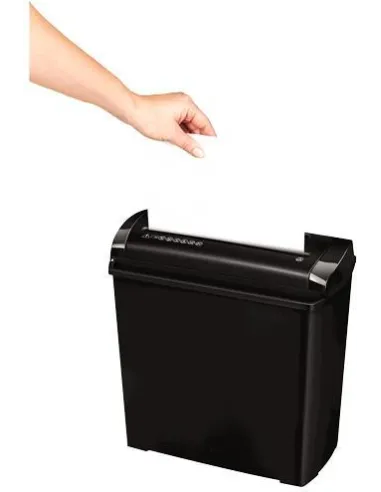 Fellowes P-25S Trituradora Corte en Tiras de 11L Negra