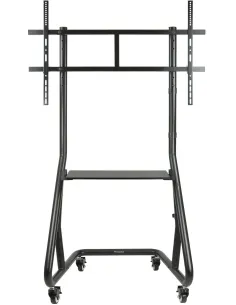 TooQ FS20200M-B Soporte de Suelo con Ruedas para Monitor/TV 60-105" Máx. 100 Kg Negro-AISATV0246