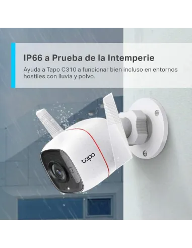 TP-Link Tapo 310 Cámara de Seguridad IP Exterior Blanca