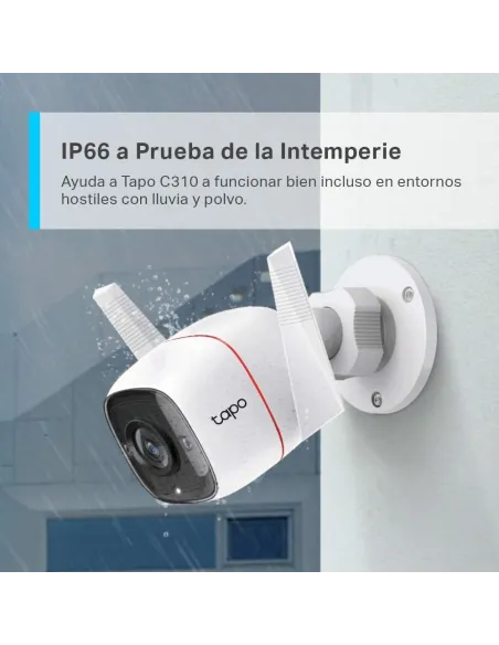 TP-Link Tapo 310 Cámara de Seguridad IP Exterior Blanca