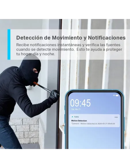 TP-Link Tapo 310 Cámara de Seguridad IP Exterior Blanca