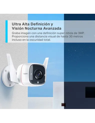 TP-Link Tapo 310 Cámara de Seguridad IP Exterior Blanca