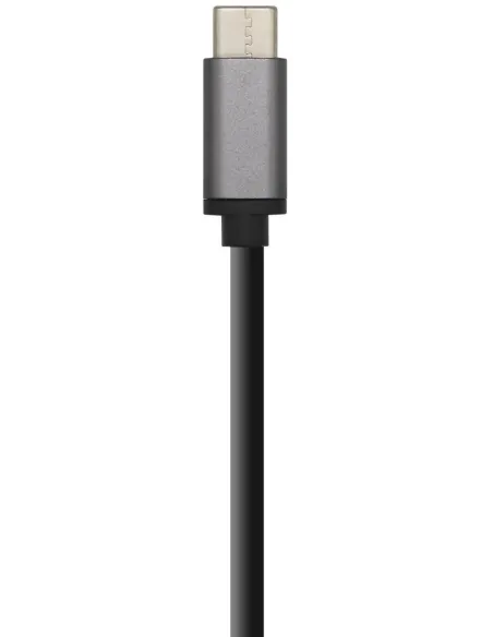 Aisens A109-0403 HUB USB-C 3.0 a USB-A 3.0 4 Puertos 15 cm Gris