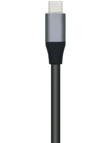 Aisens A109-0508 HUB USB-C 3.0 a USB-A 3.0 4 Puertos 10 cm Gris