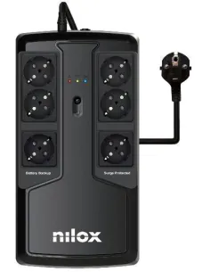 Nilox Office Premium Line Interactive 850 SAI Línea Interactiva 850VA 595W-FSASFL0199