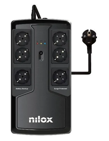 Nilox Office Premium Line Interactive 850 SAI Línea Interactiva 850VA 595W