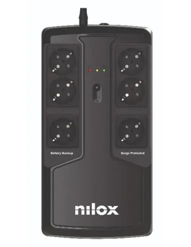 Nilox Office Premium Line Interactive 850 SAI Línea Interactiva 850VA 595W