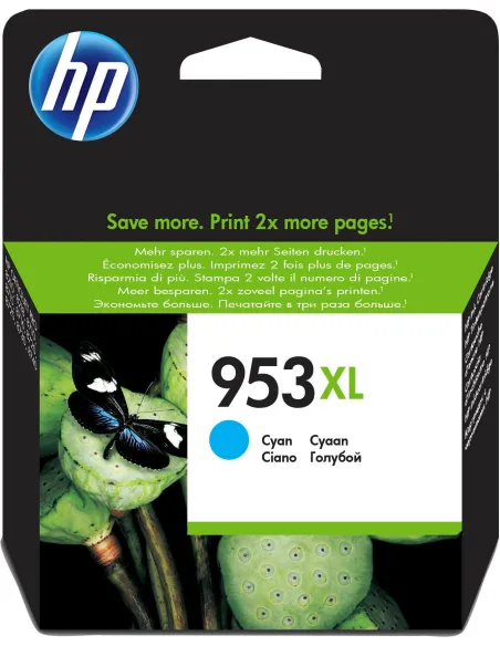 HP 953XL Cartucho de Tinta Original Cian