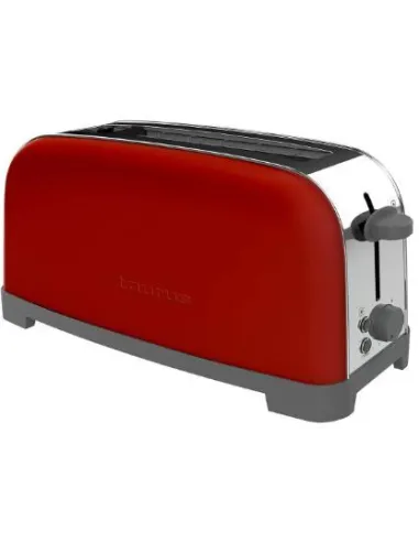 Taurus Vintage Single Red Tostadora Ranura Larga 850W