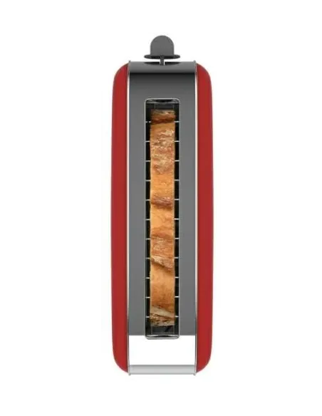 Taurus Vintage Single Red Tostadora Ranura Larga 850W