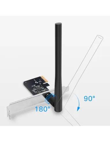 TP-Link Archer T2E Tarjeta de Red WiFi Doble Banda PCI Express AC600