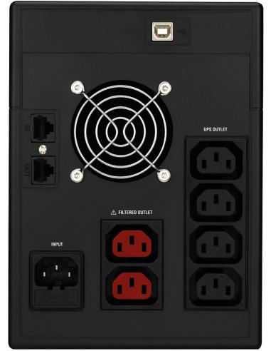 Nilox UPS Premium SAI Line Interactive Sinewave 3000VA 2100W