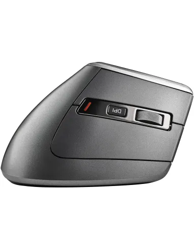 NGS Evo Karma Ratón Vertical Ergonómico Inalámbrico LED Multimodo 3200 DPI