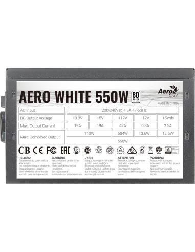 Aerocool Aero White 550W 80 Plus