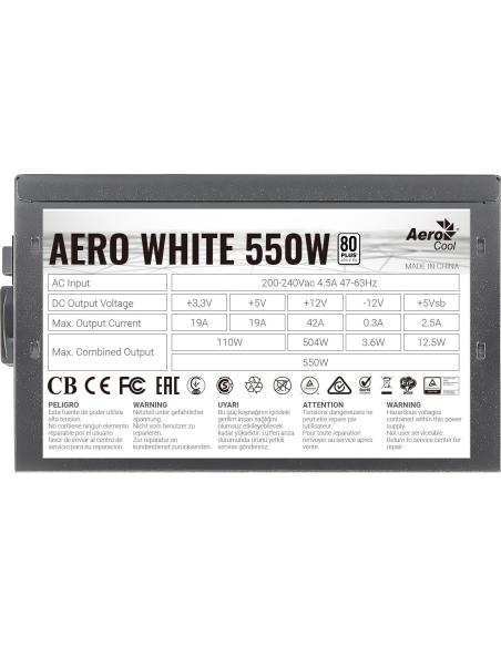 Aerocool Aero White 550W 80 Plus