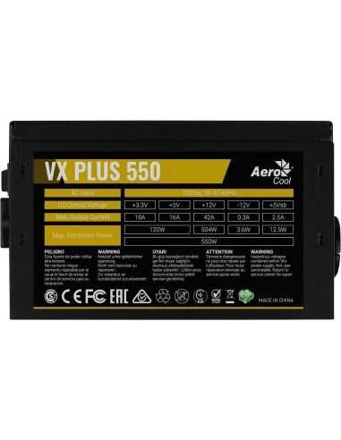 Aerocool VX PLUS 550W
