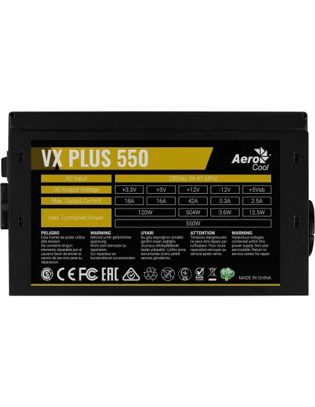 Aerocool VX PLUS 550W