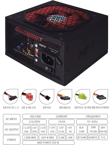 Approx APP550PS 550W