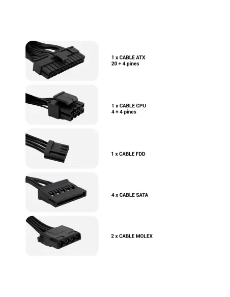 CoolBox BASIC 500GR 500W