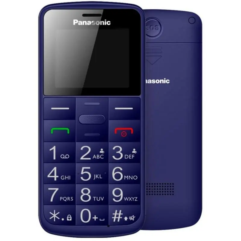 Panasonic KX-TU110 Teléfono para Personas Mayores Azul