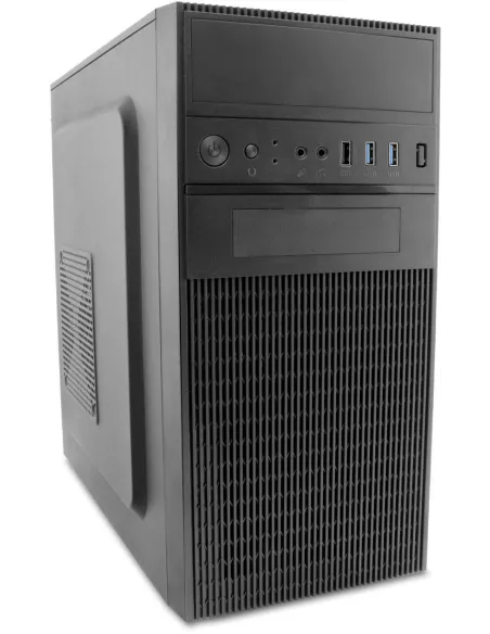 CoolBox M580 Micro Torre Negro + Fuente Alimentación 500 W