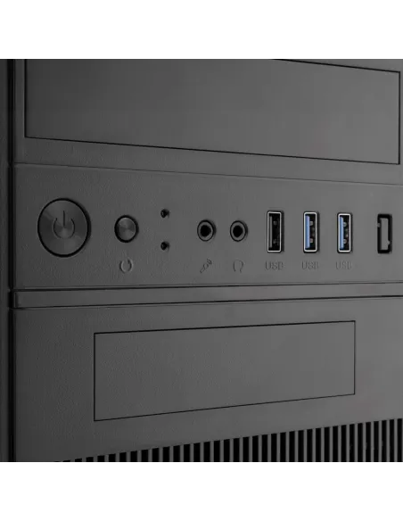 CoolBox M580 Micro Torre Negro + Fuente Alimentación 500 W