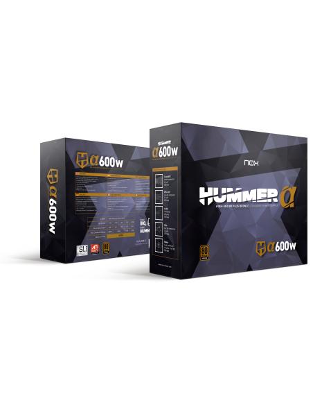 Nox Hummer Alpha 600W 80 Plus Bronze