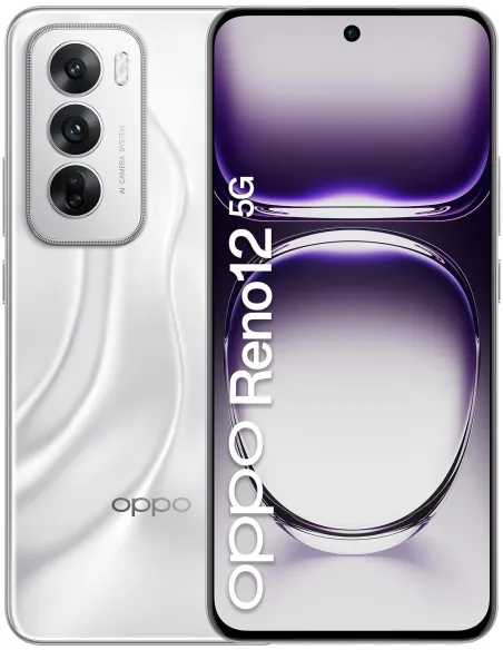 OPPO Reno 12 5G 12/256GB Plata