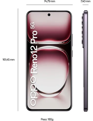 OPPO Reno 12 Pro 5G 12/512GB Negro