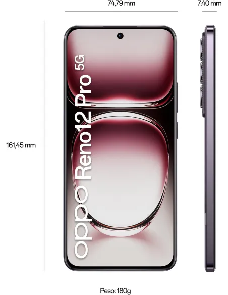 OPPO Reno 12 Pro 5G 12/512GB Negro