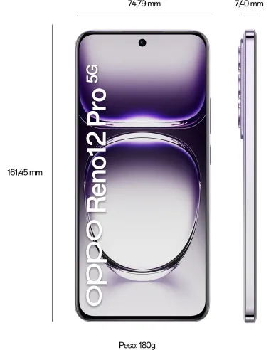 OPPO Reno 12 Pro 5G 12/512GB Plata
