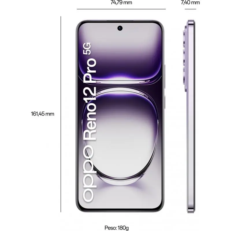 OPPO Reno 12 Pro 5G 12/512GB Plata