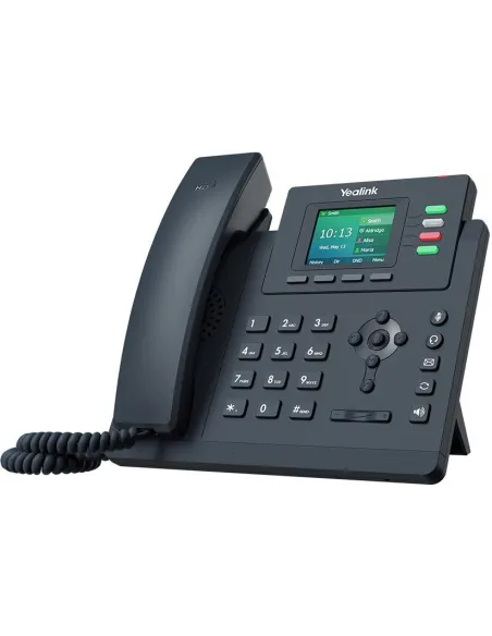 Yealink SIP-T33G Teléfono VoIP Básico PoE 4 Líneas