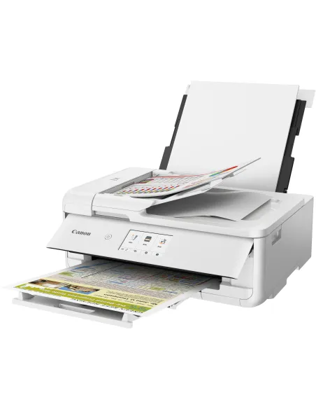 Canon PIXMA TS9551CA Impresora de Tinta Multifunción Color WiFi Blanca