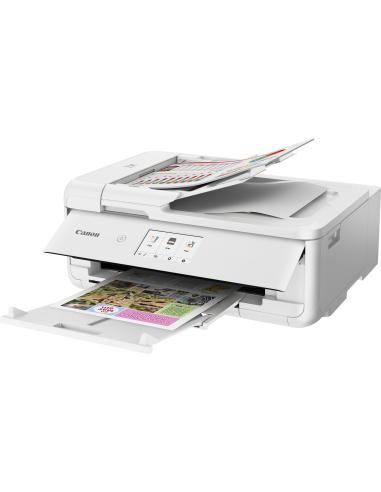 Canon PIXMA TS9551CA Impresora de Tinta Multifunción Color WiFi Blanca