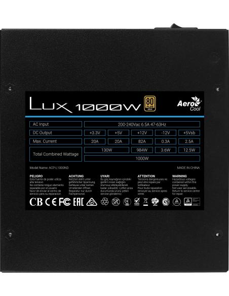 Aerocool Lux 1000W 80 Plus Gold