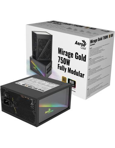 Aerocool Mirage Gold RGB 750W 80 Plus Gold Modular