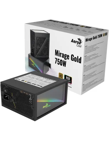 Aerocool Mirage Gold RGB 750W 80 Plus Gold